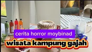 CERITA HORROR MOYBINAD//CERITA HORROR SAMBIL MASAK//WISATA KAMPUNG GAJAH ‼️