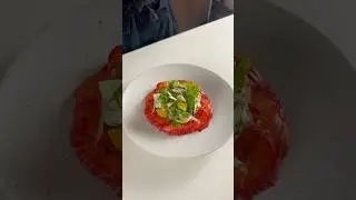 Cured Salmon with Fennel & Arugula Salad