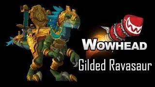 Gilded Ravasaur - Collector's Edition  Mount