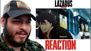 Lazarus FIRST LOOK Reaction | adult swim | Shinichirō Watanabe | Anime