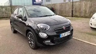 Fiat 500X 1.4S-Design Manual in Black - GL67GYW