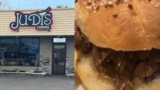 Beef on Weck Judi&rsquo;s Lounge w/ Wing Creep- Niagara Falls NY (Buffalo)