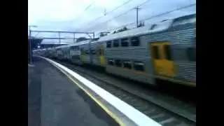 CityRail Montage of Sets Passing Pendle Hill