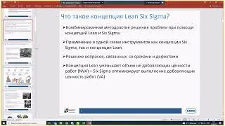 Lean Six Sigma. Занятие 01 от 22 сентября 2021