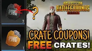 FREE PREMIUM Crates in PUBG Mobile! Coupons and Scraps EXPLAINED