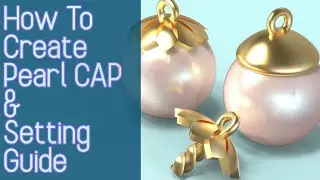 मोती सेटिंग कैसे करे और  उसकी  CAP कैसे बनाएं | How to set Pearl and make it's CAP