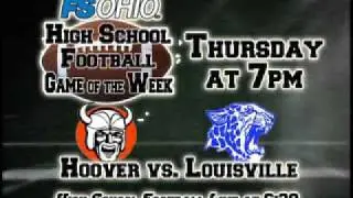 Fox Sports Ohio High School Football Game of the Week: N. CANTON HOOVER @ LOUISVILLE