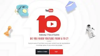 YouTube 10th Anniversary Quiz with Hank!