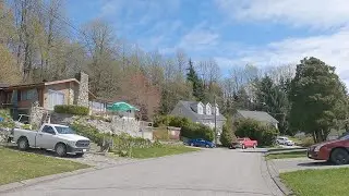 Kitimat BC Canada - Walking into Town - Tour of Residential Area & Haisla Boulevard