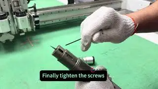 How to Install And Use Oscillating Knife Cutting Machine For Cardboard