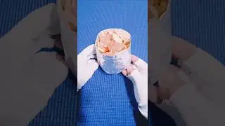 쿠킹호일로 쉽게 1회용기 만들기, Easily making disposable containers with cooking foil.