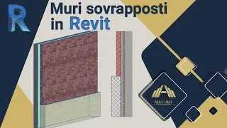Revit tuttorial ita: Muro sovrapposto