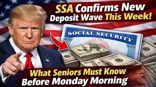 SSA Confirms New Deposit Wave This Week &mdash; What Seniors Must Know Before Monday Morning
