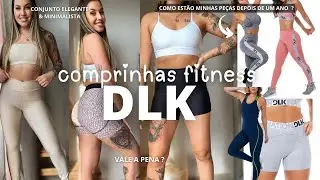 COMPRINHAS FITNESS DLK | ELEGANTE E MINIMALISTA | MOSTREI COMO ESTÃO MINHAS PEÇAS COM UM ANO DE USO