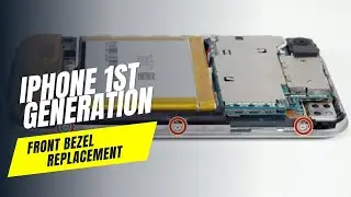 iPhone 2G Front Bezel Replacement &ndash; Classic iPhone Restoration
