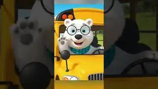 🚍 Wheels on the Bus | Fun Nursery Rhyme for Kids | Sing Along #shorts #nurseryrhymes #viral