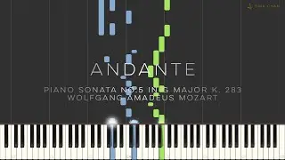 Mozart Piano Sonata K. 283 Tutorial (Synthesia) No.5 in G Major Andante (2nd Movement) &ndash; Dirk Chan