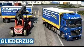 ETS2 New Actros 2014 ★ Mit dem GLIEDERZUG durch Deutschland [2351] EURO TRUCK SIMULATOR 2
