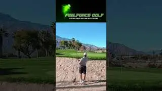 Master the Sand Bunker Shot: Golf Training Tips! #shorts