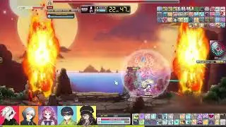 [GMS Reboot] Xenon vs Normal Seren (260 SAC, Haste Title)