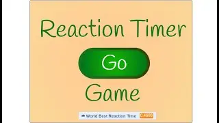 Scratch 3 - Reaction Timer Game