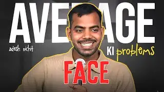 Average Indian Face | Standup Comedy By Adesh Nichit #lateststandupcomedy #indianstandupcomedy 