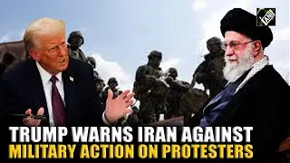 Trump warns Iranian leaders over military action against protesters, says US will respond with force