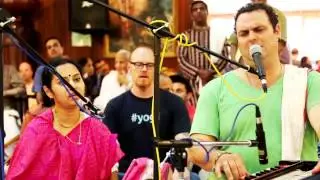 Heart touching Kirtan by Gauravani Prabhu and HG Srivani Mataji at New Vrindavan