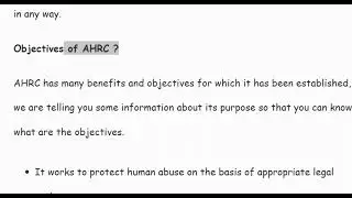 What is AHRC and its purpose Asian Human Right? AHRC explained