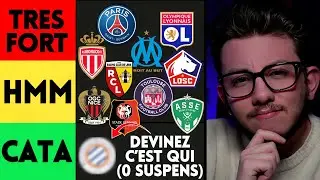 🤩 BILAN MI-SAISON des 18 CLUBS de Ligue 1 24/25 (Tier List)