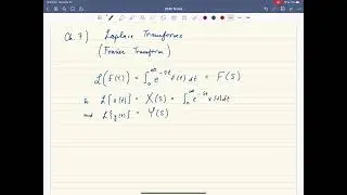 Intro to Laplace Transform