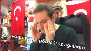 Sınavda sonra görüşürüz agalarım 🫡
