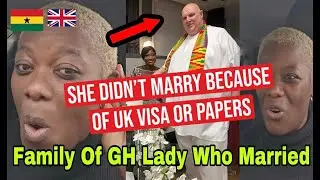 BREAKING: FAMILY OF GHANAIAN LADY WHO MARRIED A GIANT UK MAN F!RES CRITICS🔥