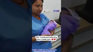 God blessed with baby boy #shorts#hospital #pragnancy #baby #newbornbaby #normaldelivery