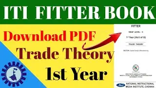 iti book fitter iti book fitter in English iti fitter book 1st year iti fitter book pdf free downloa