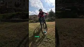 🔥 Practice hack for tight switchbacks! #mtbcoaching