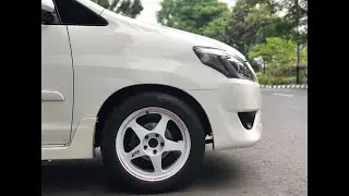Toyota Kijang Innova 2KD Diesel with Desmond Regamaster Evo Gloss White