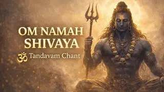 Om Namah Shivaya 🕉️ | Tandavam Chant Version | Shiva Mantra for Peace & Focus