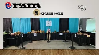 2025 Greater Jacksonville Agricultural Fair Woodturning Contest results