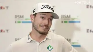 Bronson Burgoon Saturday Flash Interview 2020 The RSM Classic - Round 3
