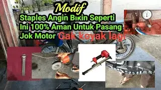 Staples Angin Modif Untuk Pasang Jok Motor100%Aman