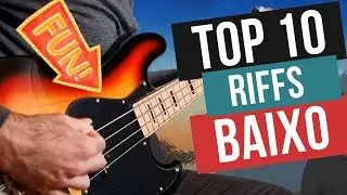 Os 10 Riffs Mais Divertidos de Baixo!