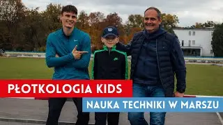 Nauka techniki w marszu z wykorzystaniem płotków startowych - Płotkologia KIDS - odcinek 11
