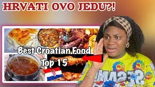 My Reaction to Croatian street food ( Moja reakcija na hrvatsku uličnu hranu) 🇭🇷