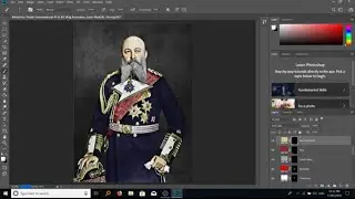 Alfred Von Tirpitz | Colourisation Timelapse