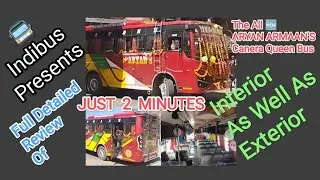 The All 🆕 ARYAN ARMAAN'S Canera Queen Bus | aryan bus | ashok leyland bus.