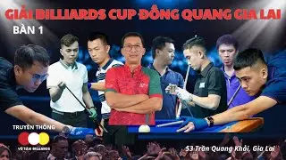 BÀN TV | DƯƠNG SƠN (B) (Sanchez) - ANH DẾ (Phạm Gia Khang) Bida Carom 3 Băng Cup Đông Quang Gia Lai.
