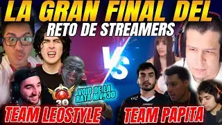 😲LA GRAN FINAL del RETO de DOTA😲TEAM LEOSTYLE vs TEAM PAPITA | El FACELEES VOID nivel 30 de ANTAURUS