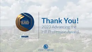 State Civil Service HR Foundations receives the NASPE 2023 Advancing the HR Profession Award