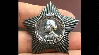 SUVOROV 3nd cl. ORIGINAL ORDER ( soviet ussr award badge ww2 military army war )